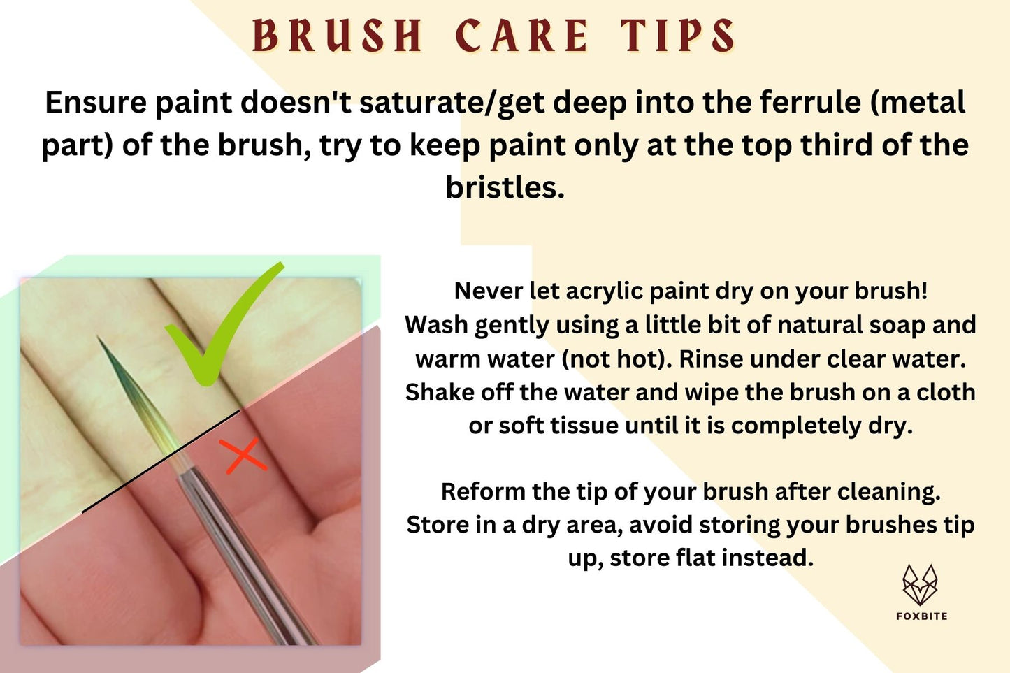 Seven Deadly Sins Synthetic - Fine Detail Paint Brushes for Miniatures