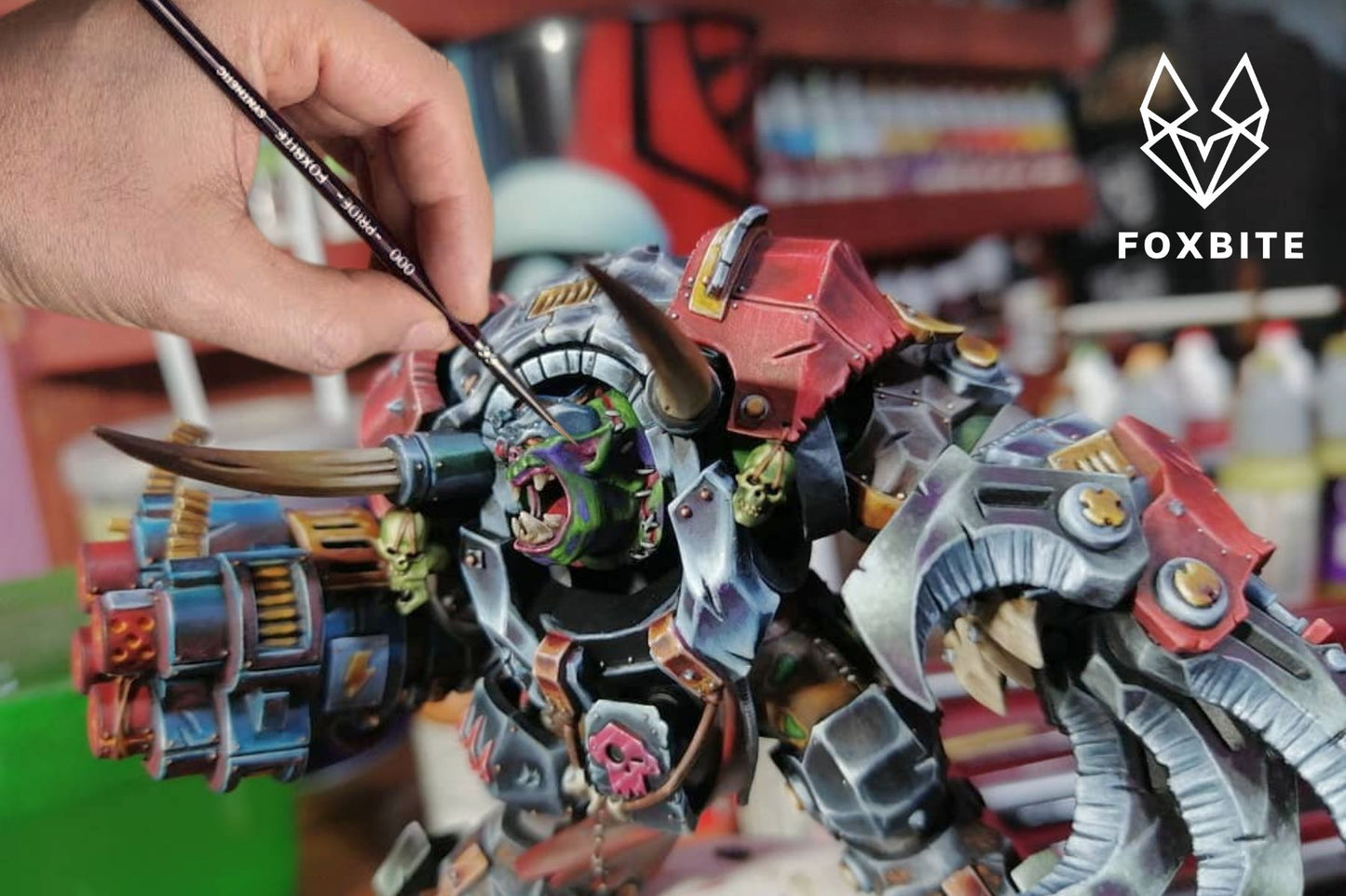 Seven Deadly Sins Synthetic - Fine Detail Paint Brushes for Miniatures