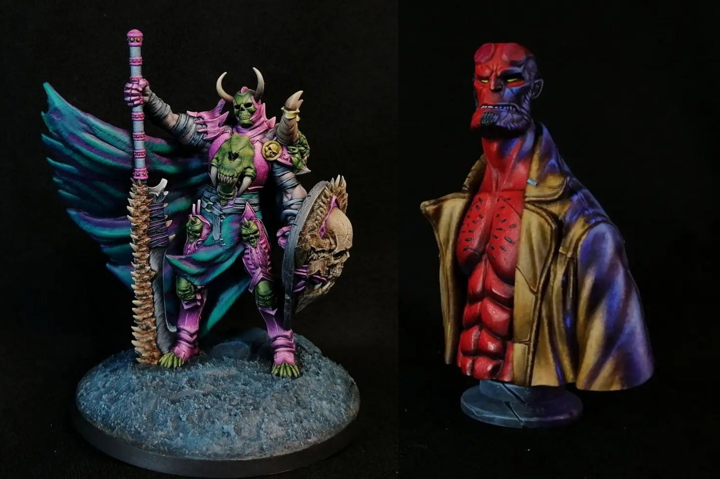 Seven Deadly Sins Synthetic - Fine Detail Paint Brushes for Miniatures