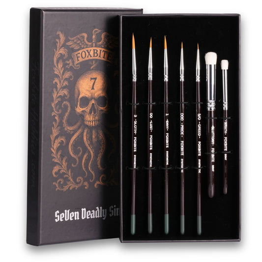 foxbite brushes synthetic series