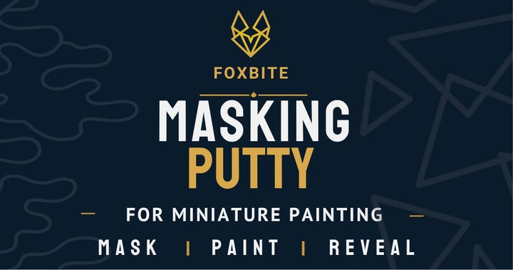 Masking putty for miniature painting