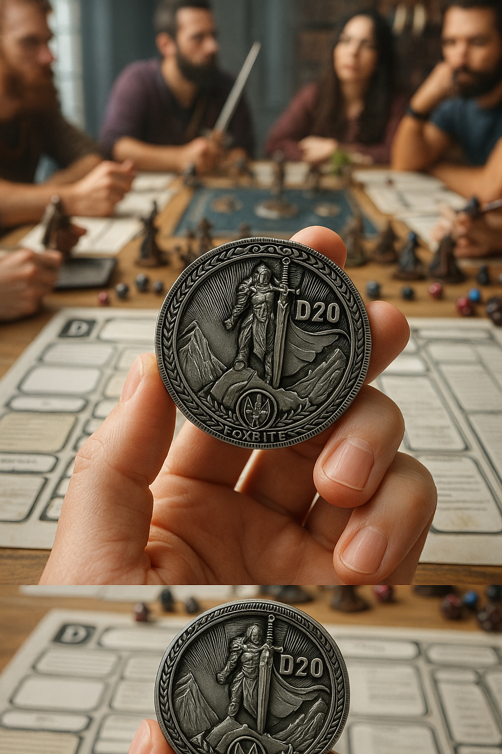 Achievement Enamel Pin Set – DnD Edition