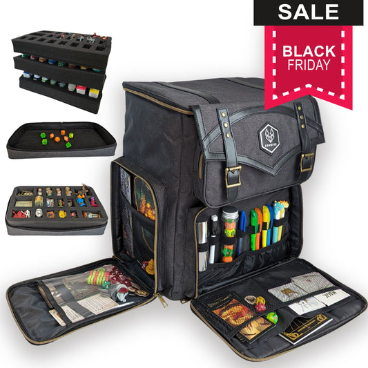 Backpack For Gaming and Miniature Painting