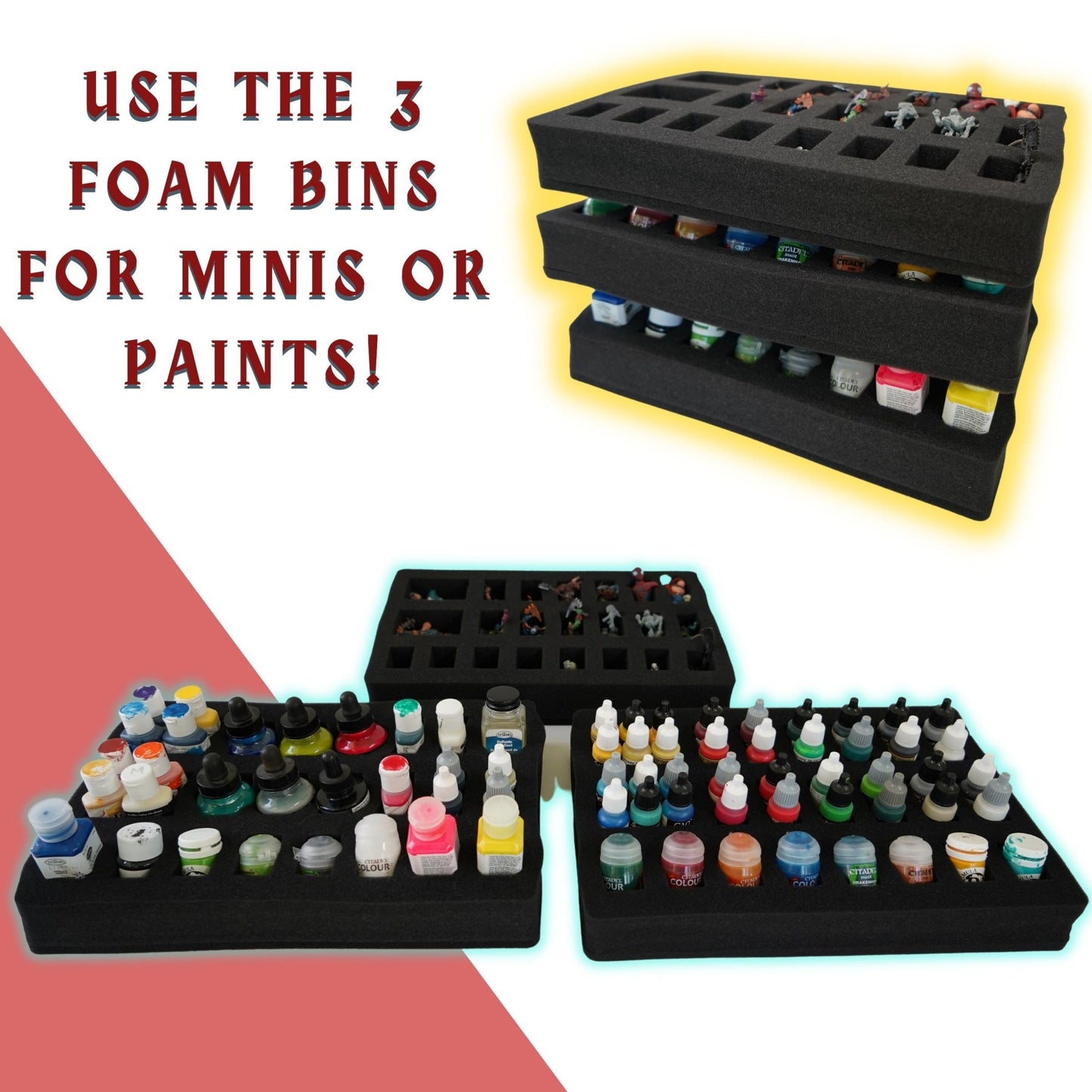 Backpack For Gaming and Miniature Painting