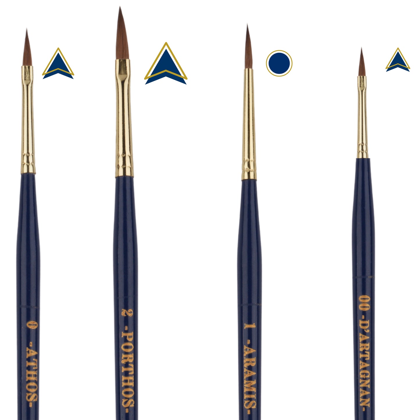 Miniature painting brushes Foxbite