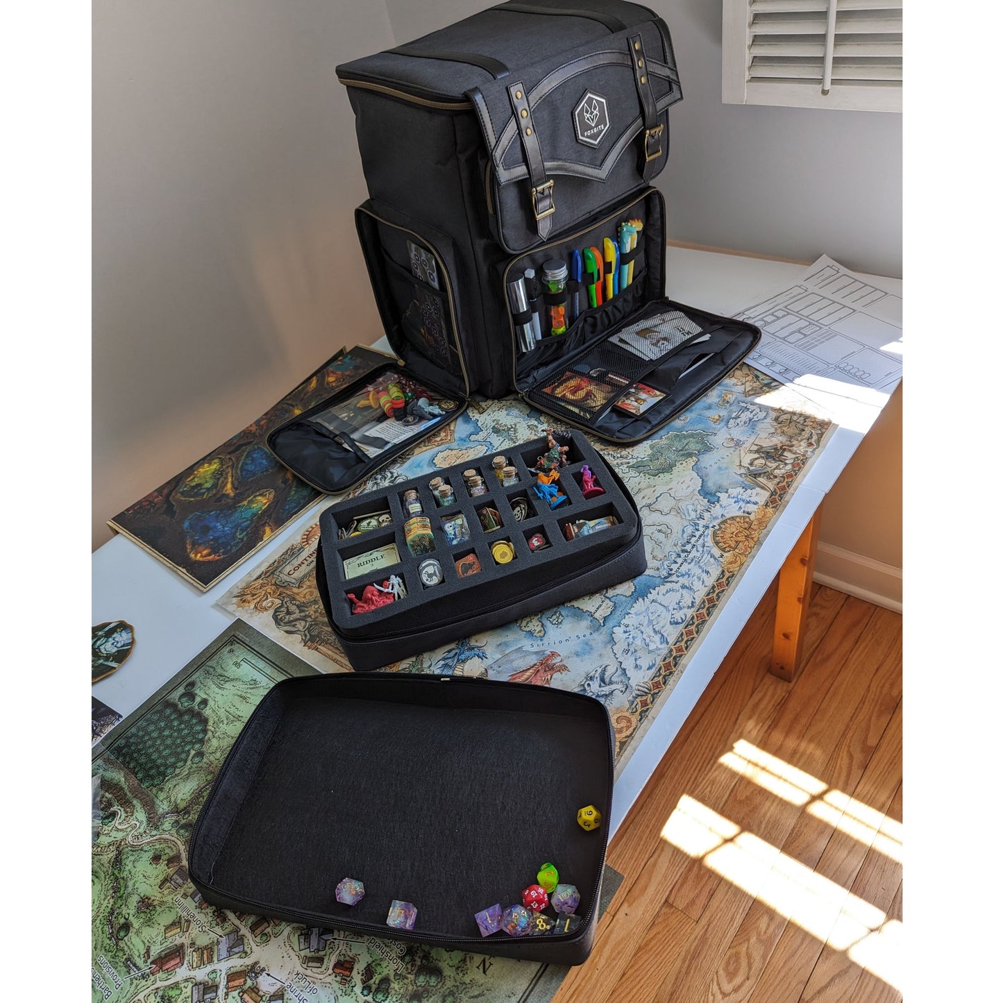 Backpack For Gaming and Miniature Painting