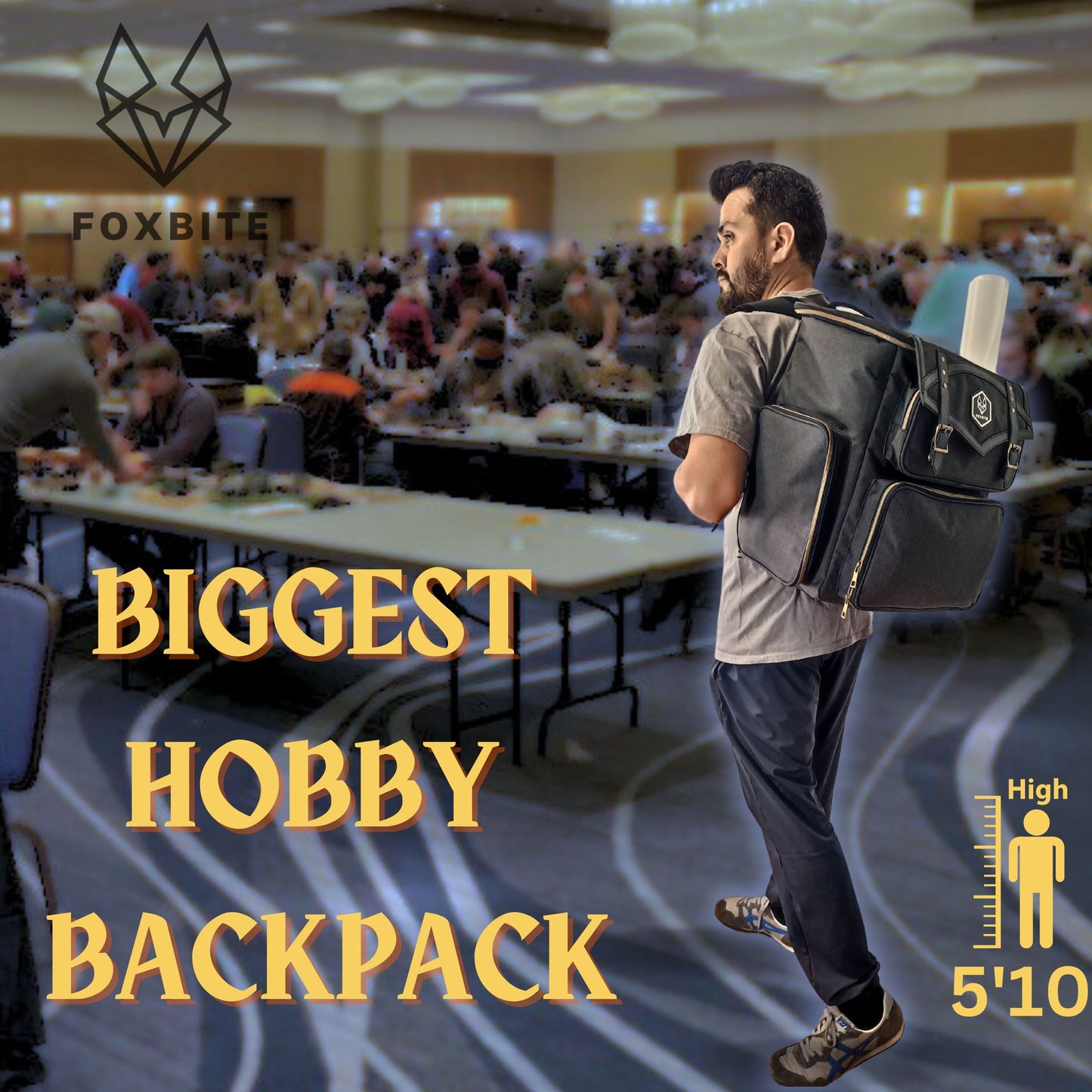 Backpack For Gaming and Miniature Painting