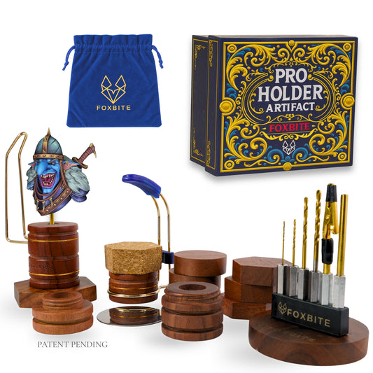 FOXBITE Pro Holder Artifact – Modular Miniature Painting Handle