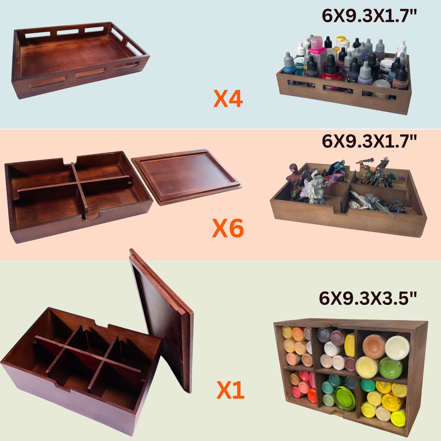 Tabletop painting supplies
