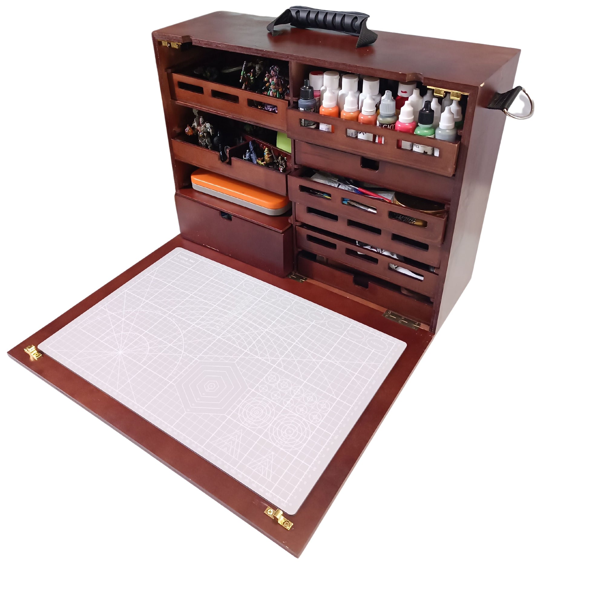 Wooden painting box
