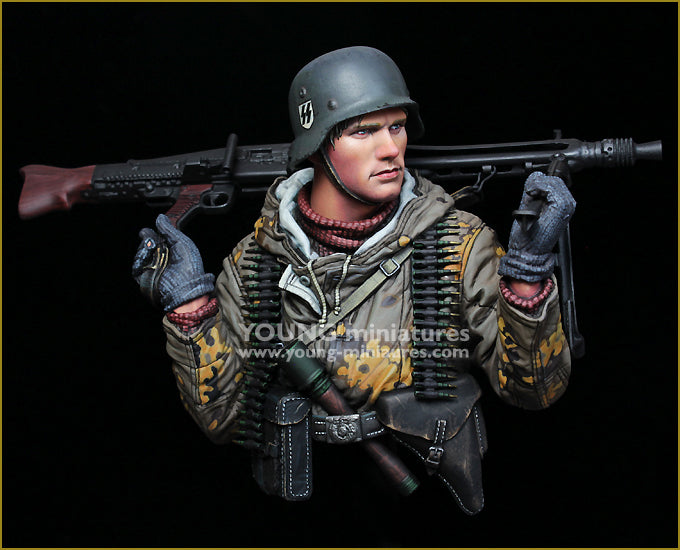 German Machine Gunner - Eastern Front WWII - YM1882
