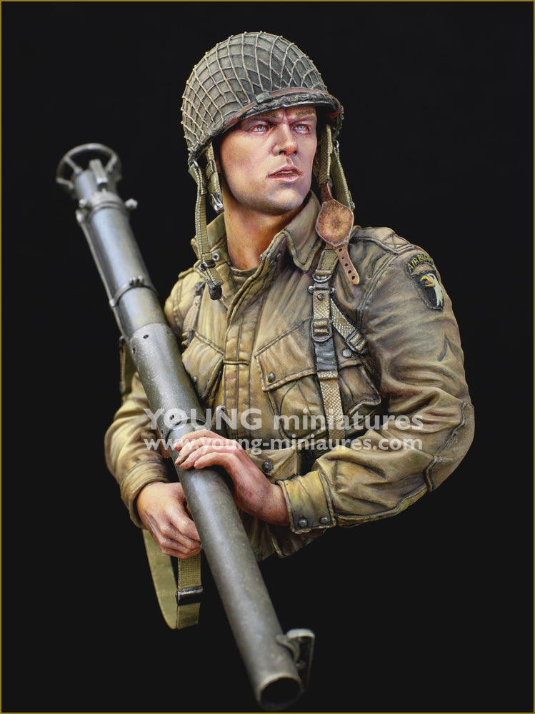 US 101st Airborne Carentan 1944 with M1A1 Bazooka - YM1899