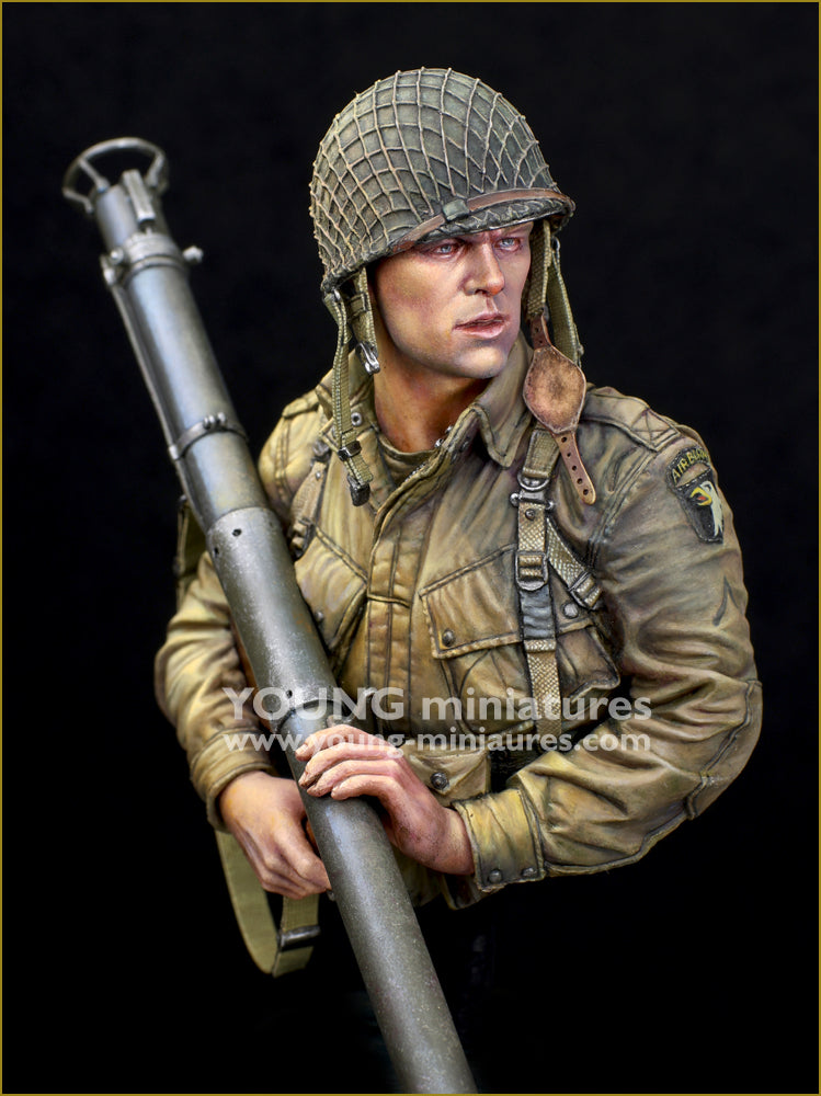 US 101st Airborne Carentan 1944 with M1A1 Bazooka - YM1899