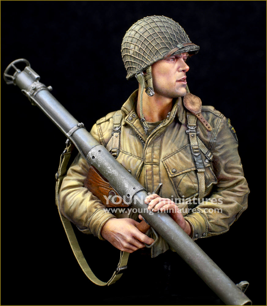 US 101st Airborne Carentan 1944 with M1A1 Bazooka - YM1899