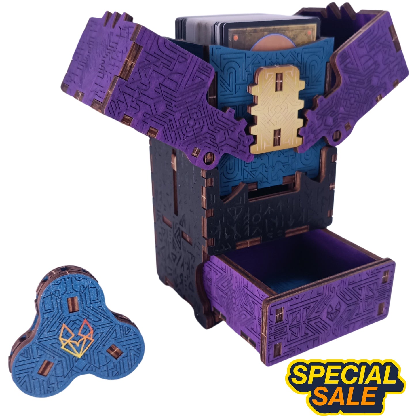 Card chamber storage box dungeons and dragons