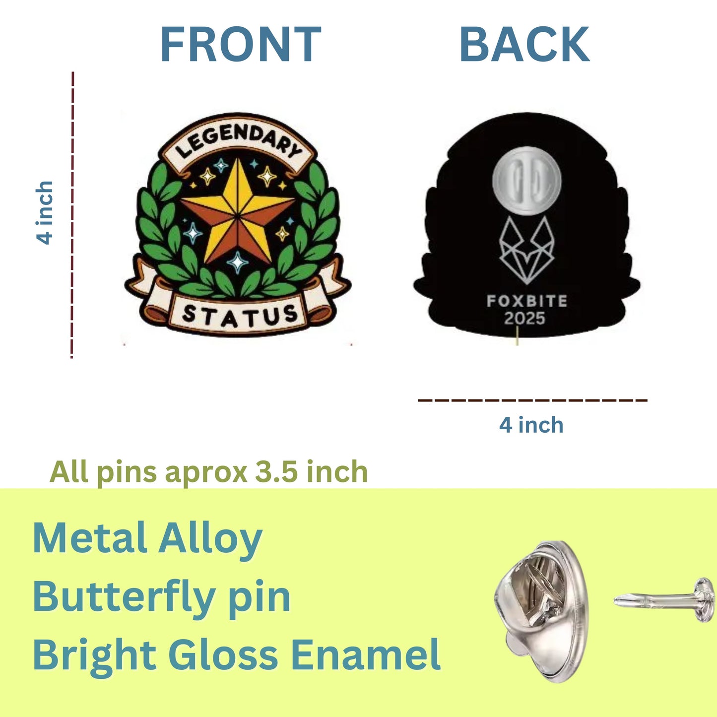 Achievement Enamel Pin Set – DnD Edition