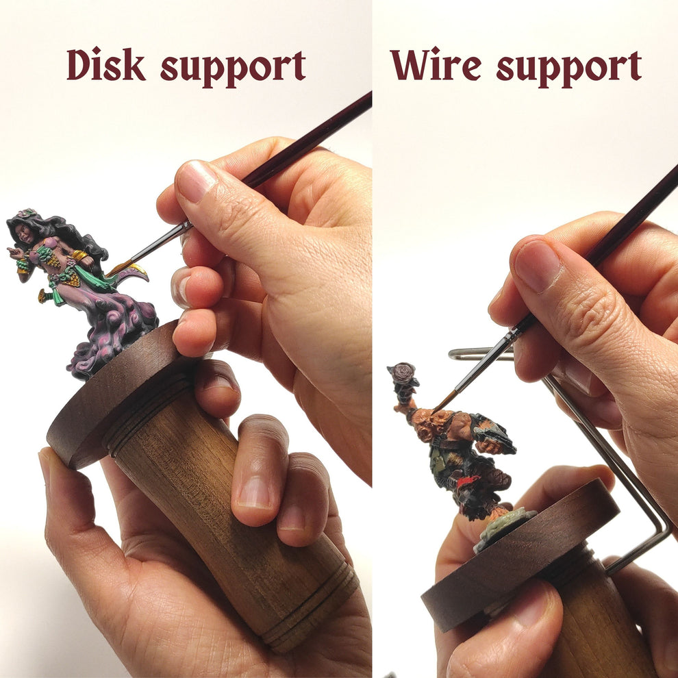 Miniature Painting Holder: D&D & Warhammer Figure painting handle | FOXBITE